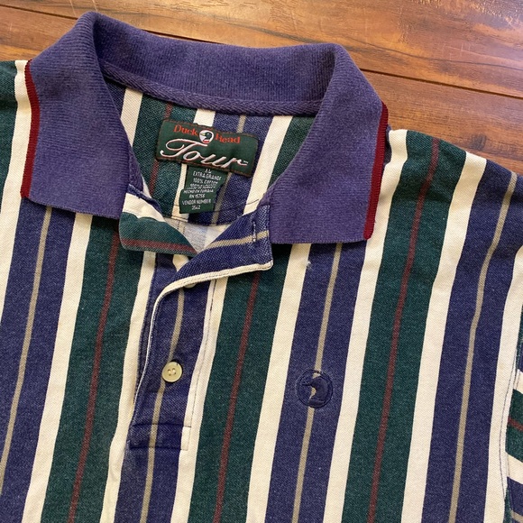 VTG 90’s Duckhead Polo Shirt, Size: X-Large - Picture 3 of 8